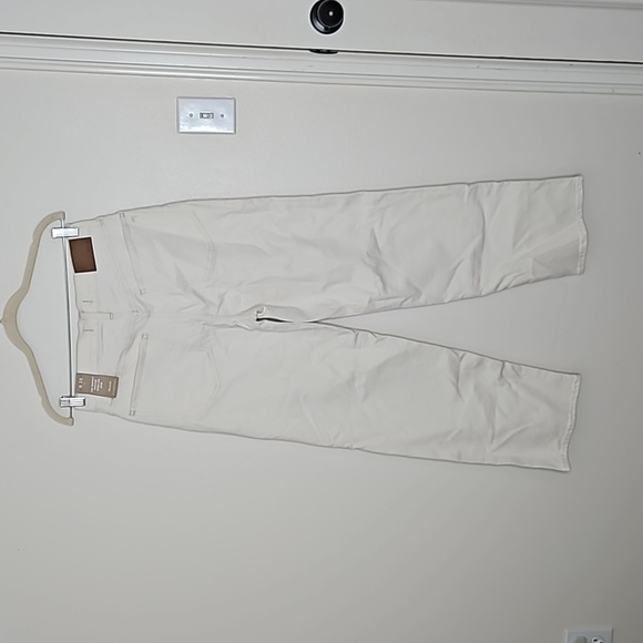 NWT Madewell The Perfect Vintage Wide-Leg Jean White Size 28 - Picture 8 of 13